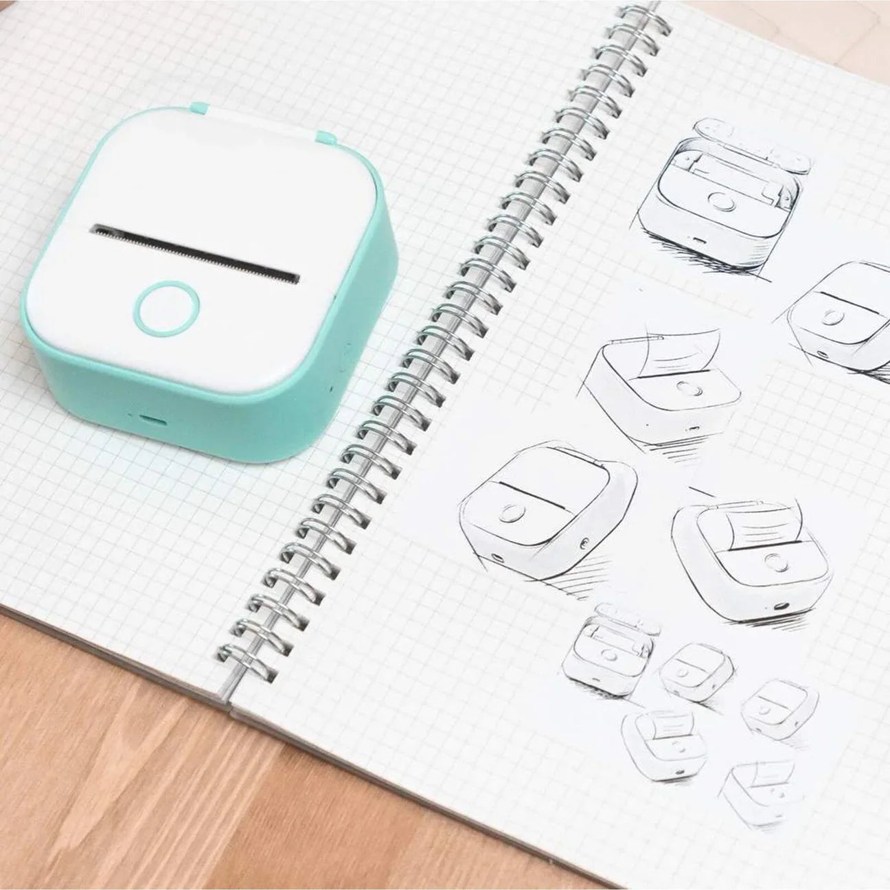 Portable Printer rechargeable mini printer