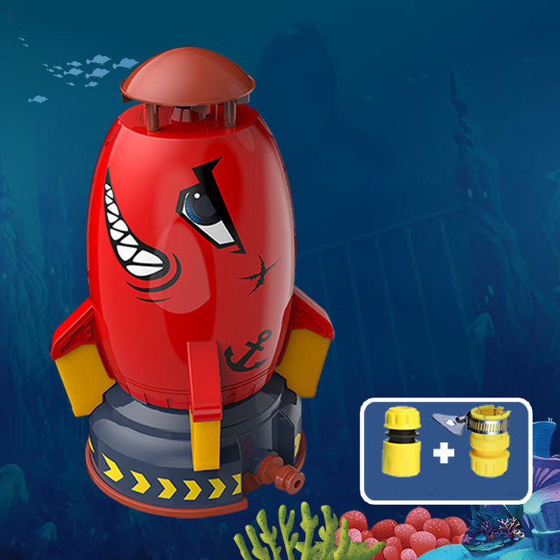 Rocket Sprinkler kids summer toy