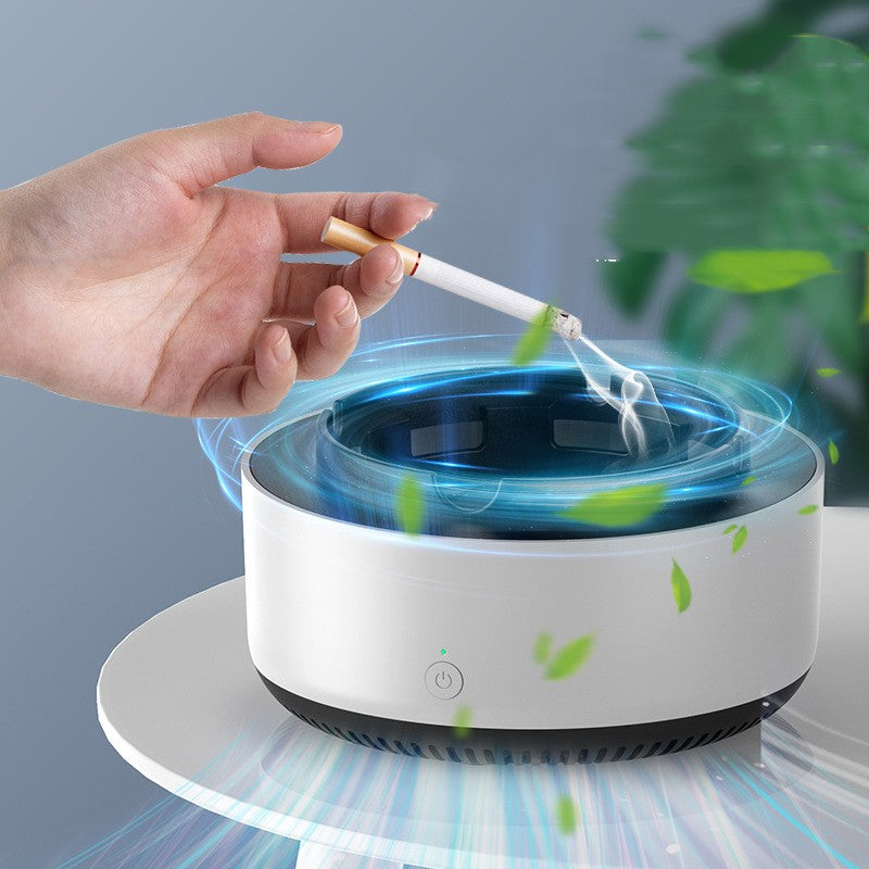 Intelligent Ash Tray smoke filter