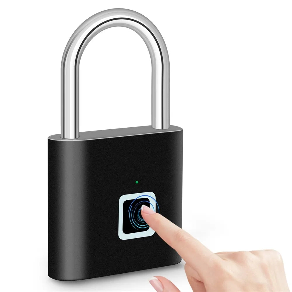 Fingerprint Lock rechargeable padlock