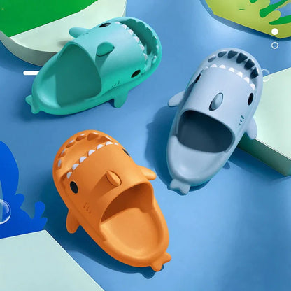 Shark Slides non-slip bathroom slippers