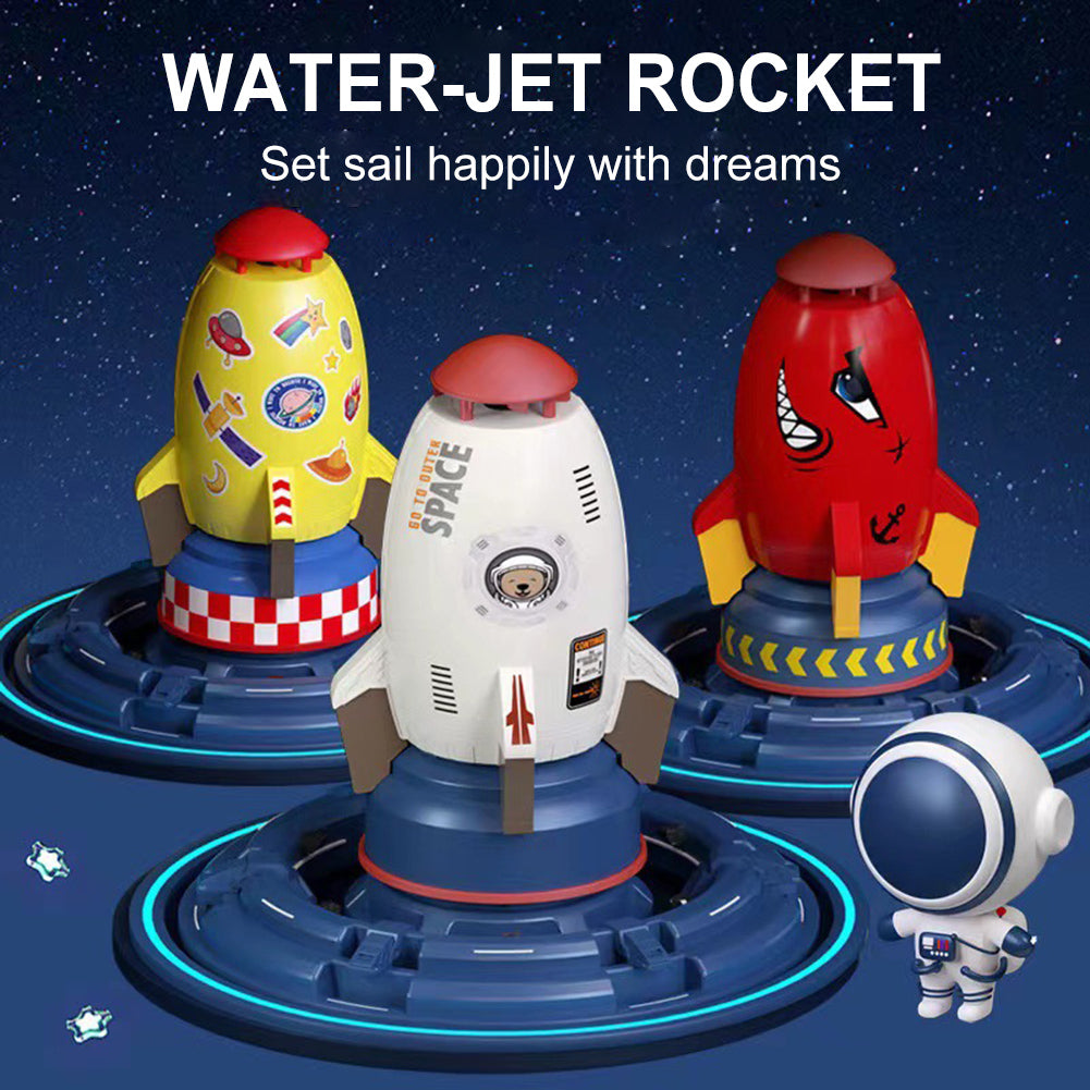 Rocket Sprinkler backyard water play