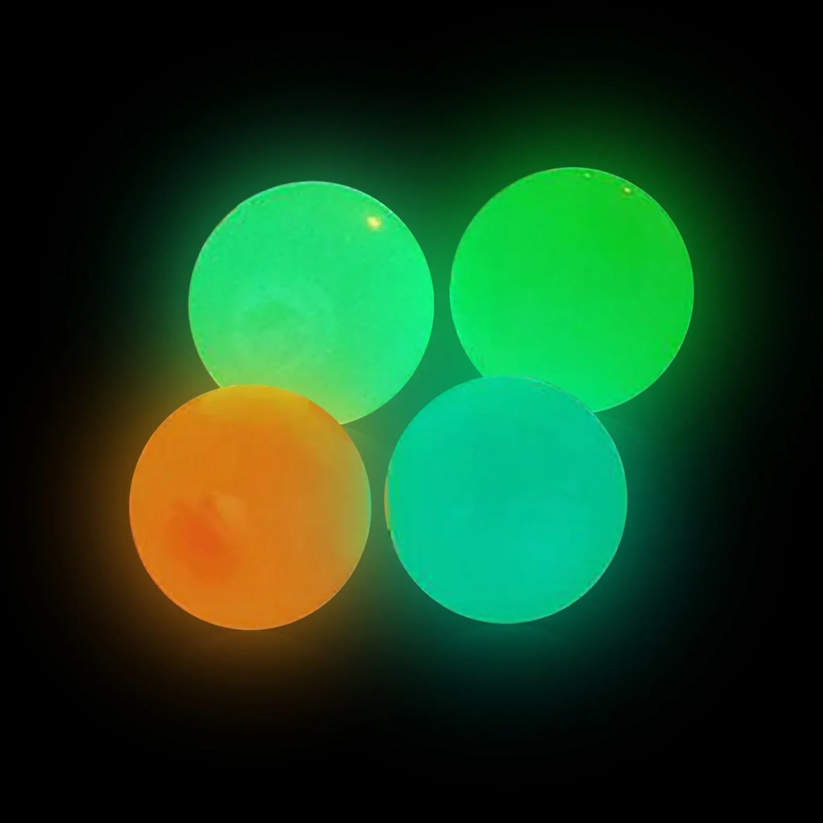 Sticky Glow Balls glow in the dark toy